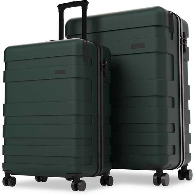 2-Piece TSA Luggage Set 143L | Carry-On & Large Spinner Suitcase for Travel & Business