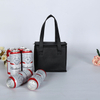 Portable Insulated Lunch Cooler Bag with Beverage Storage Compartment for Food and Drinks