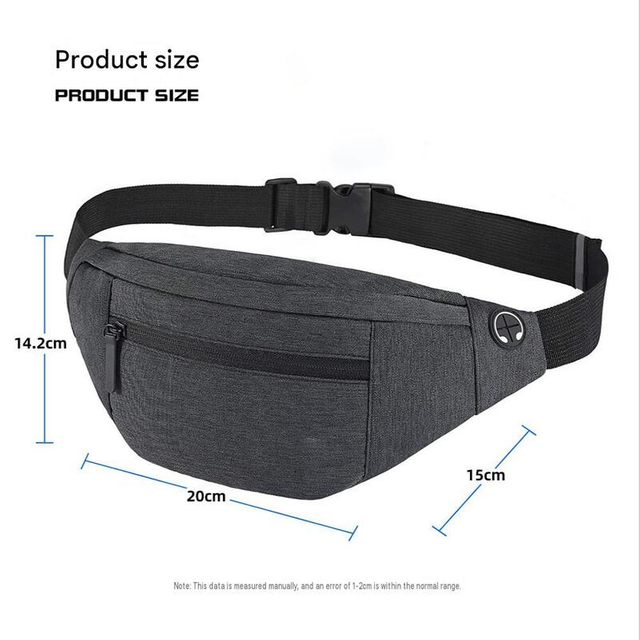 Multi Compartment Waist Bag Manufacturer | Travel Organizer Crossbody Bag Supplier