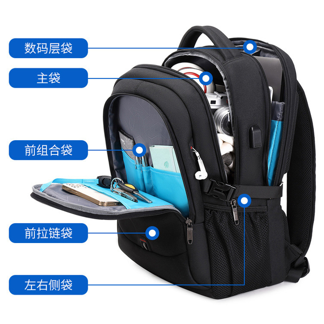 Multifunction Business Laptop Backpack for Commuting & Travel