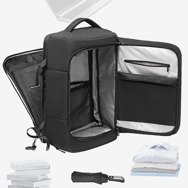 17-Inch Large Business Travel Laptop Backpack, Lightweight & Durable