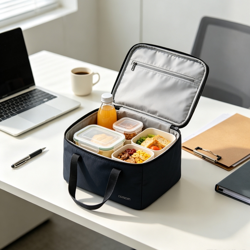 4.Office Lunch Storage Scene