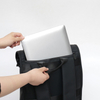 PU Roll-Top Waterproof Laptop Backpack, Stylish & Durable