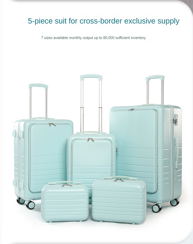 2colorful luggage factory