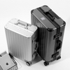 Full Aluminum-Magnesium Alloy Suitcase | 20/24/28 Inch Metal Frame Spinner Travel Luggage