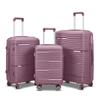 OEM PP Trolley Suitcase Set | 20 Inch Carry-On Spinner Luggage with Custom Logo for Students & Travel Use