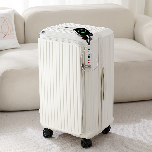 Factory Direct PC Suitcase | Scratch-Resistant TSA Spinner Carry-On Luggage OEM Wholesale