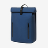 PU Roll-Top Waterproof Laptop Backpack, Stylish & Durable