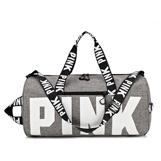 Printed Cylinder Sports Duffel Bag With Large Capacity Storage For Gym And Short Travel