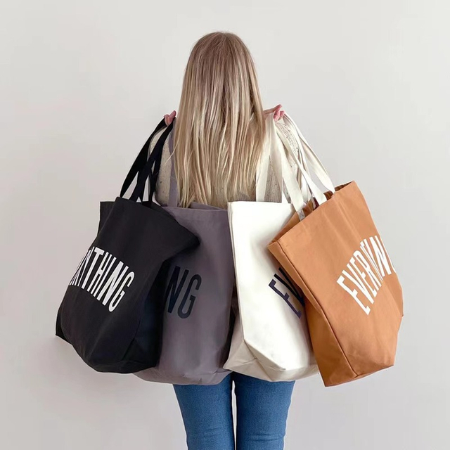 Large Capacity Minimalist Canvas Tote Bag | Oversized Canvas Bag Manufacturer & OEM Supplier