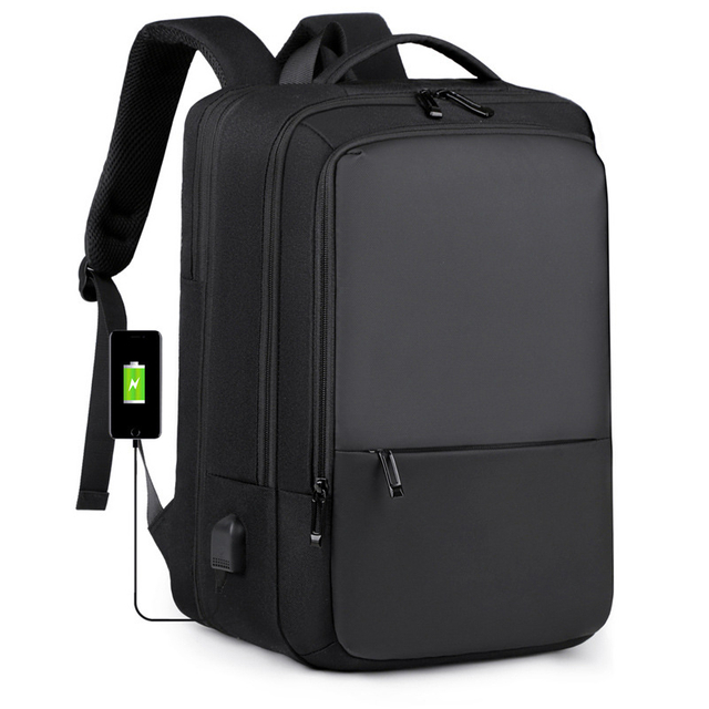 USB Business Travel Backpack, Convenient Charging for Devices